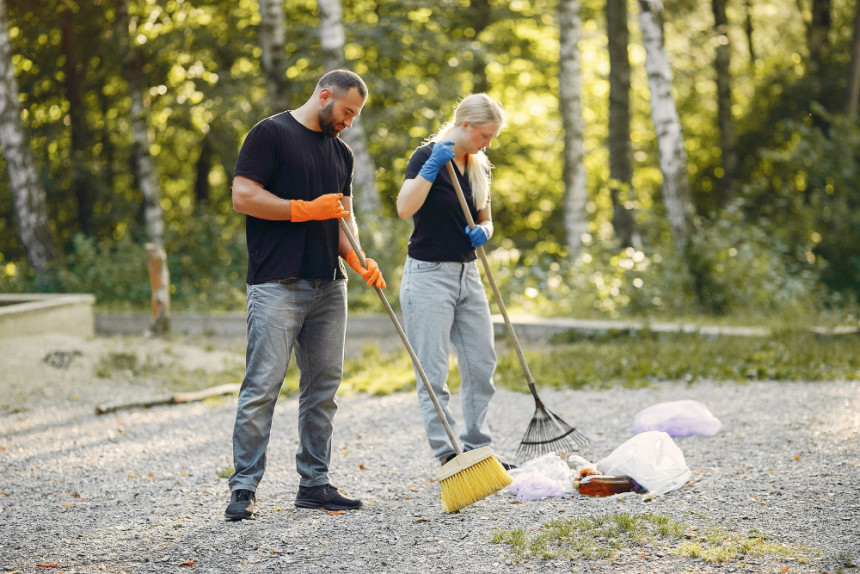 Clean up